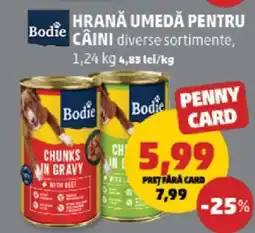 Penny Bodie Hrană Umedă pentru Câini Ofertă