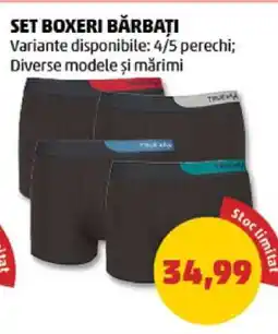 Penny SET BOXERI BĂRBAȚI Ofertă