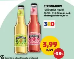 Penny STRONGBOW red berries / gold apple Ofertă