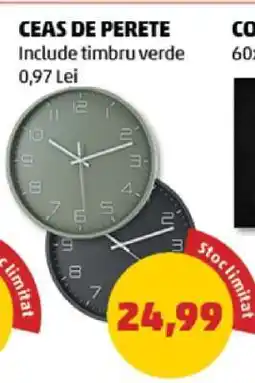 Penny Ceas de perete Ofertă