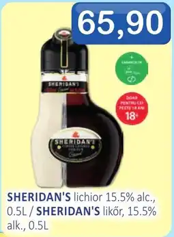 CBA Sheridan's likör Ofertă