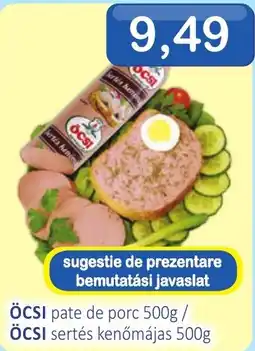 CBA ÖCSI pate de porc / ÖCSI sertés kenőmájas Ofertă