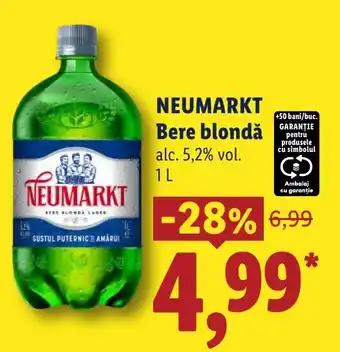 Neumarkt bere blondă