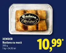 Lidl Xender Baclava cu nucă Ofertă