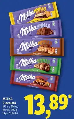 Lidl Milka ciocolată Ofertă