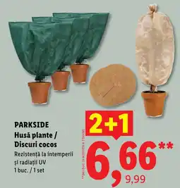 Lidl Parkside husă plante / discuri cocos Ofertă
