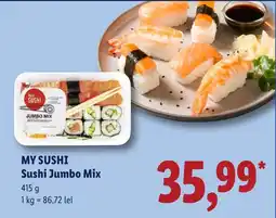 Lidl My Sushi Sushi Jumbo Mix Ofertă