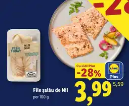 Lidl Lidl File șalău de Nil Ofertă