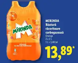 Lidl Mirinda băutură răcoritoare carbogazoasă orange Ofertă