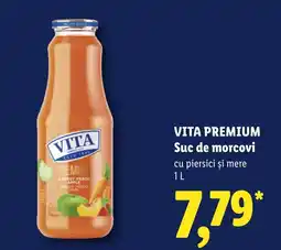 Lidl Vita suc de morcovi cu piersici și mere Ofertă