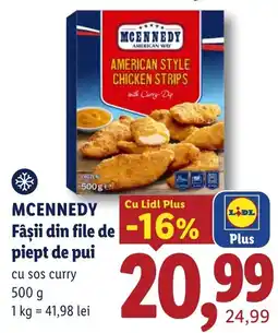 Lidl Mcennedy fășii din file de piept de pui Ofertă