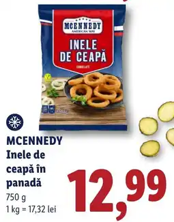 Lidl Mcennedy inele de ceapă în panadă Ofertă