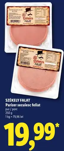 Lidl Székey Falat Parizer secuiesc feliat Ofertă