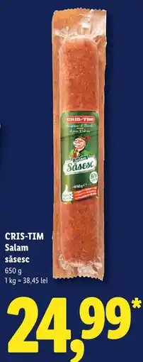 Lidl Cris-tim salam sãsesc Ofertă