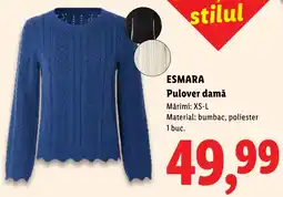 Lidl Esmara Pulover damă Ofertă