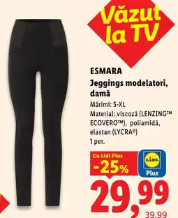 Lidl Esmara Jeggings modelatori, damă Ofertă