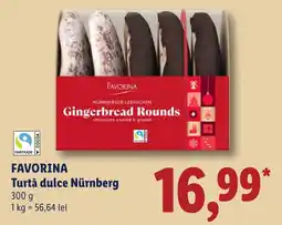 Lidl Favorina Turtă dulce Nürnberg Ofertă