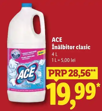 Ace înălbitor clasic