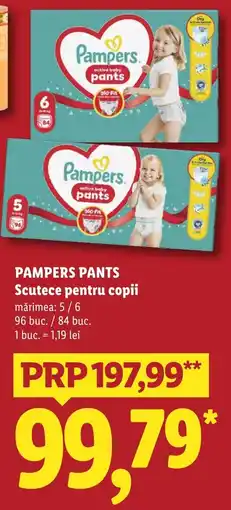 Lidl Pampers pants Ofertă