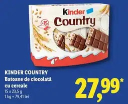 Lidl Kinder Country Ofertă