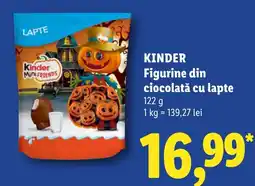 Lidl Kinder Figurine din ciocolata cu lapte Ofertă