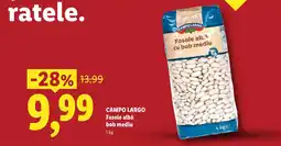 Lidl Campo Largo Fasole albă bob mediu Ofertă
