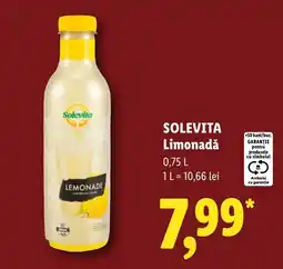 Lidl Solevita Limonadă Ofertă