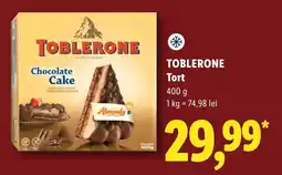 Lidl Toblerone tort Ofertă