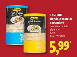 Lidl Tastino Rondele proteice expandate Ofertă