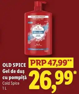 Lidl Old Spice Gel de duș cu pompiță Cold Spice Ofertă