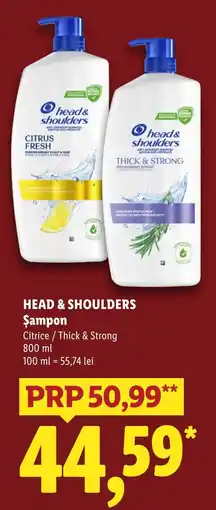 Lidl Head & Shoulders Sampon Ofertă