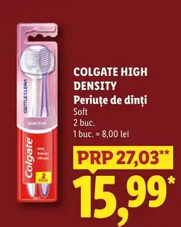 Lidl Colgate high density periute de dinți soft Ofertă