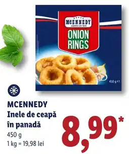 Lidl Mcennedy inele de ceapă în panadă Ofertă