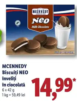Lidl Mcennedy biscuiti neo înveliți în ciocolată Ofertă