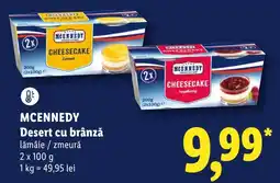 Lidl Mcennedy desert cu brânză Ofertă