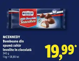 Lidl Mcennedy bomboane din spumă zahăr învelite în ciocolată Ofertă