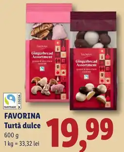 Lidl Favorina turtă dulce Ofertă