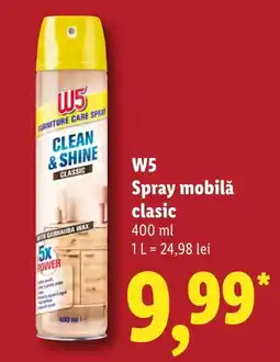 Lidl W5 spray mobilă clasic Ofertă