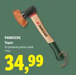 Lidl Parkside topor cu protectie pentru lamă Ofertă
