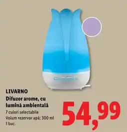Lidl Livarno Difuzor arome cu lumină ambientală Ofertă