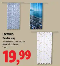 Lidl LivarNo perdea duș Ofertă
