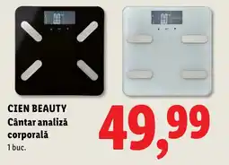 Lidl Cien Beauty cântar analiză corporală Ofertă