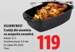 Lidl Silvercrest cratiță din aluminiu cu acoperire ceramică Ofertă