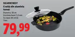 Lidl Silvercrest cratiță din aluminiu turnat Ofertă
