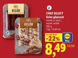 Lidl Chef Select Ecler glazurat Ofertă