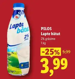 Lidl Pilos lapte bătut Ofertă