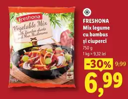 Lidl Freshona Mix legume cu bambus și ciuperci Ofertă