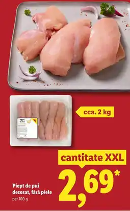 Lidl Piept de pui Ofertă