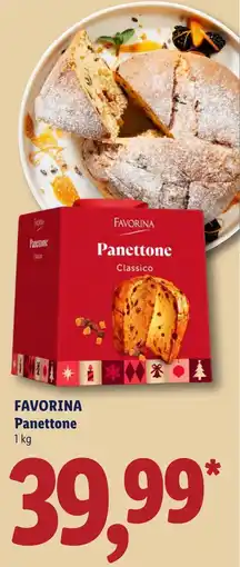 Lidl Favorina Panettone Classico Ofertă