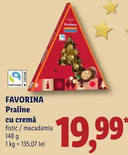 Lidl Favorina praline cu cremă Ofertă